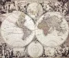 Reprint harta decorativa M1686 56,5 x 47,5 cm