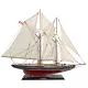 Machetă navala Giftdeco BL80, lemn, 80 x 12,5 x 65 cm, stil nautic Giftdeco 5906142322138 imagine 2