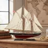 Machetă navala Giftdeco BL80, lemn, 80 x 12,5 x 65 cm, stil nautic Giftdeco 5906142322138 imagine 7