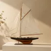 Macheta yacht Columbia – decor maritim