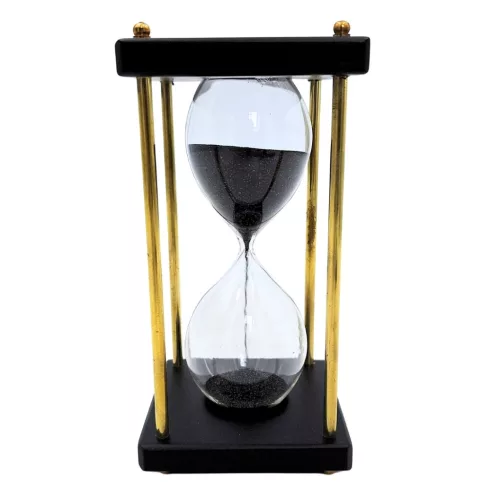 Clepsidra decorativa retro pentru birou