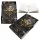 Notes Giftdeco AH12 coperta albastru inchis si auriu