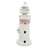 Far decorativ Giftdeco DT2509 din lemn, 9,5 x 9,5 x 25 cm, stil nautic imagine 7