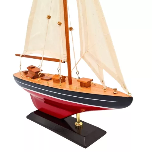 Macheta nautica Giftdeco F1705-30ABC pe baza din lemn