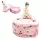 Cutie roz in forma de inima