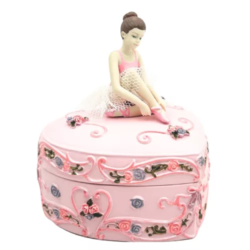 Balerina pe capacul cutiei muzicale