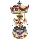 Carusel muzical Giftdeco JX-25136 cu caluti