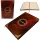 Caiet Giftdeco EE1 coperta din lemn maro format A5