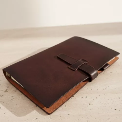 Jurnal din piele Giftdeco EE3, piele, stil retro, vintage, clasic Giftdeco 5906142323029 imagine 3