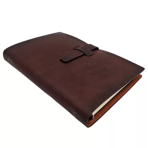 Jurnal din piele Giftdeco EE3, piele, stil retro, vintage, clasic Giftdeco 5906142323029 imagine 5