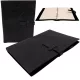 Jurnal Giftdeco EE4 din piele naturala negru format A5 imagine principala