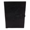 Jurnal A5 EE4 Giftdeco coperta neagra din piele