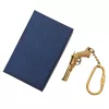 Breloc Giftdeco KRT19A, alamă, lățime 2,5 cm, lungime 5 cm Giftdeco 5906142323081 imagine 3