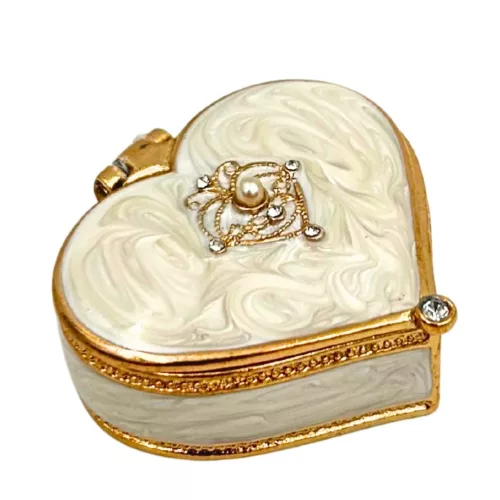 Caseta alb-aurie Giftdeco B0767-06WH