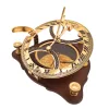 Busolă Giftdeco C064, alamă și lemn, diametru 11 cm, stil retro, nautic, clasic Giftdeco 5906142323326 imagine 2