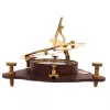 Busolă Giftdeco C064, alamă și lemn, diametru 11 cm, stil retro, nautic, clasic Giftdeco 5906142323326 imagine 8