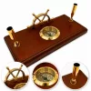 Set biurkowy Giftdeco TT019 roata busola si 2 suporturi
