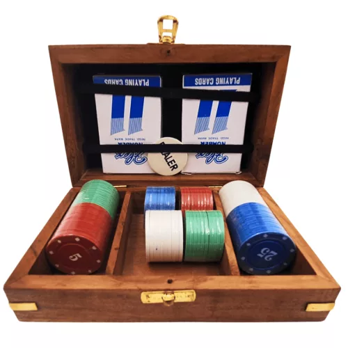 Set poker Giftdeco DNU-102 2 pachete carti
