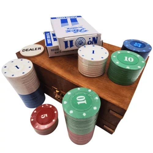 Set poker Giftdeco DNU-102 dimensiuni 19 x 12 x 7,5 cm