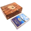 Set de cărți Giftdeco CS-005 în cutie din lemn cu simboluri din alamă, 11,5 x 9 x 3,8 cm Giftdeco 5906142323517 imagine 2