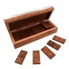 Set domino Giftdeco DO-017, cutie din lemn cu capac din aluminiu, 20,3 x 6 x 4,5 cm Giftdeco 5906142323524 imagine 3