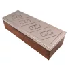 Set domino Giftdeco DO-017, cutie din lemn cu capac din aluminiu, 20,3 x 6 x 4,5 cm Giftdeco 5906142323524 imagine 5