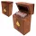 Set de cărți Giftdeco DNU-2985 în cutie din lemn, simbol pică, 11 x 8 x 4,5 cm Giftdeco 5906142323555 imagine 2
