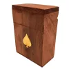 Set de cărți Giftdeco DNU-2985 în cutie din lemn, simbol pică, 11 x 8 x 4,5 cm Giftdeco 5906142323555 imagine 4