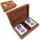Cutie din lemn Giftdeco DNU-2790 cu ornamente din alama