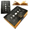 Jurnal din piele Giftdeco H080, piele de capra și metal, 18 x 13 cm, stil retro, vintage Giftdeco 5906142323784 imagine 2
