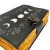 Jurnal din piele Giftdeco H080, piele de capra și metal, 18 x 13 cm, stil retro, vintage Giftdeco 5906142323784 imagine 8