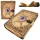 Jurnal din piele Giftdeco H076, piele de bivol și metal, 18 x 13 cm, stil retro, vintage Giftdeco 5906142323791 imagine 2