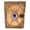 Jurnal din piele Giftdeco H076, piele de bivol și metal, 18 x 13 cm, stil retro, vintage Giftdeco 5906142323791 imagine 6