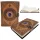 Jurnal din piele Giftdeco AH16, piele de bivol, 18 x 13 cm, stil retro Giftdeco 5906142324507 imagine 2