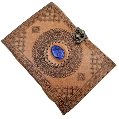 Jurnal din piele Giftdeco AH16, piele de bivol, 18 x 13 cm, stil retro Giftdeco 5906142324507 imagine 3