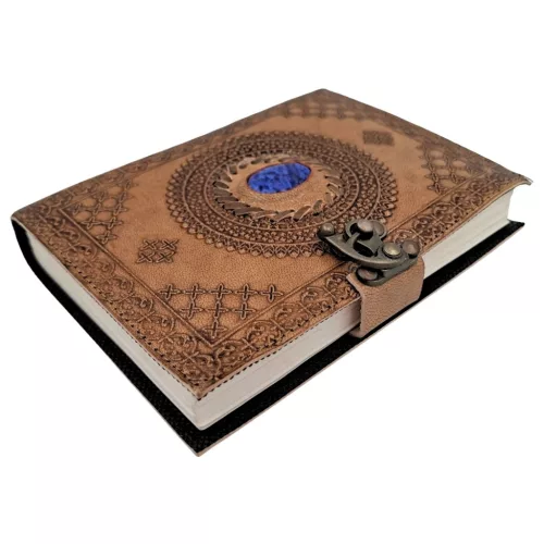 Jurnal din piele Giftdeco AH16, piele de bivol, 18 x 13 cm, stil retro Giftdeco 5906142324507 imagine 5