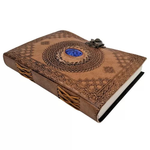 Jurnal din piele Giftdeco AH16, piele de bivol, 18 x 13 cm, stil retro Giftdeco 5906142324507 imagine 6