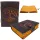 Jurnal din piele Giftdeco AH18, piele de capra, 18 x 13 cm, stil retro, vintage Giftdeco 5906142324682 imagine 2