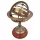 Astrolab sferic decorativ Giftdeco NC1913 din alamă și lemn, 28 cm