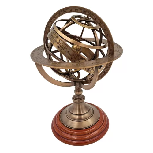 Astrolab sferic Giftdeco NC1913 pentru birou, cabinet sau bibliotecă