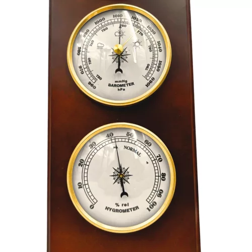 Stație meteo Giftdeco YG336, lemn, imagine 3