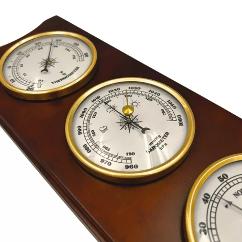 Stație meteo Giftdeco YG336, lemn, imagine 4