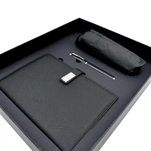 Jurnal din piele Giftdeco EE12, piele, 33 x 27 cm, stil modern, clasic Giftdeco 5906142325085 imagine 5