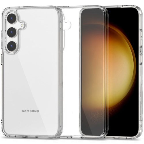 Husa Tech-Protect FlexAir Hybrid pentru Samsung Galaxy S24+ Plus Transparent