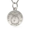 Lantisor cu pandantiv din argint model Birthday Clock