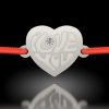 Bratara din argint model I love diamond