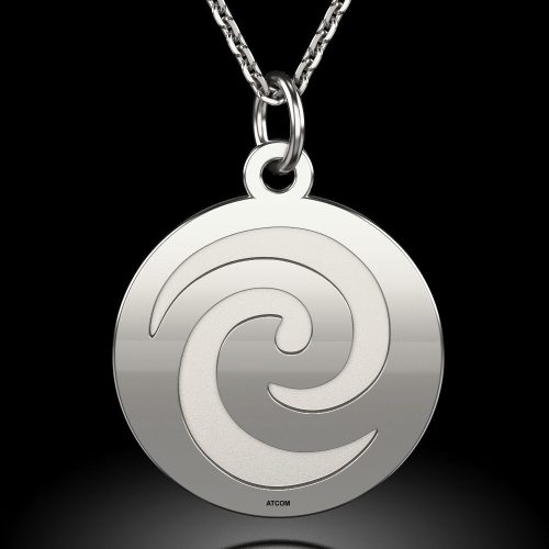 Lantisor cu pandantiv din argint model Magic mirage