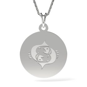 Lantisor cu pandantiv din argint model Pesti