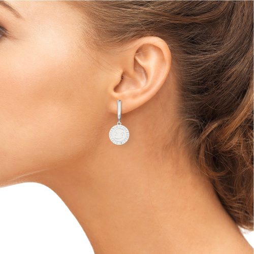 Cercei din argint model Cancer