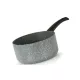 Cratita Flonal Pietra Viva cu maner pentru sosuri, 16 cm, antiaderent Magma-Tech, baza 3 mm, gaz/electric/vitroceramic